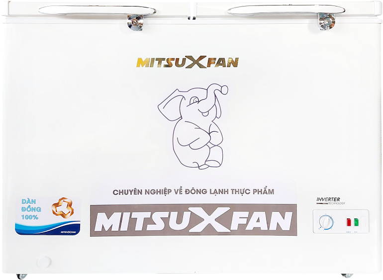 Tủ đông Mitsuxfan inverter 1 ngăn 440 lít MF1-400GW2