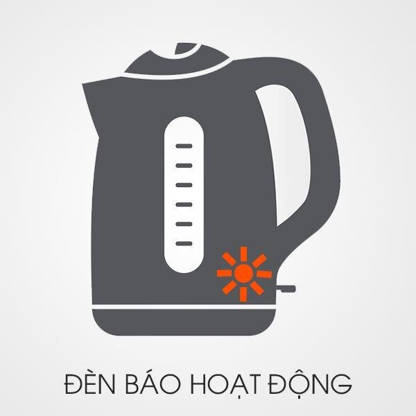 Bình siêu tốc 1.7L Sharp EKJ-17VS-ST