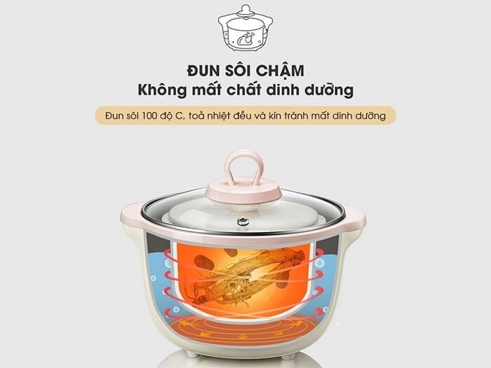 Nồi nấu chậm Bear SUBE002