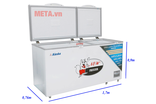 Tủ đông Alaska HB-650C (650 lít) Tủ đông Alaska HB-650C (650 lít)