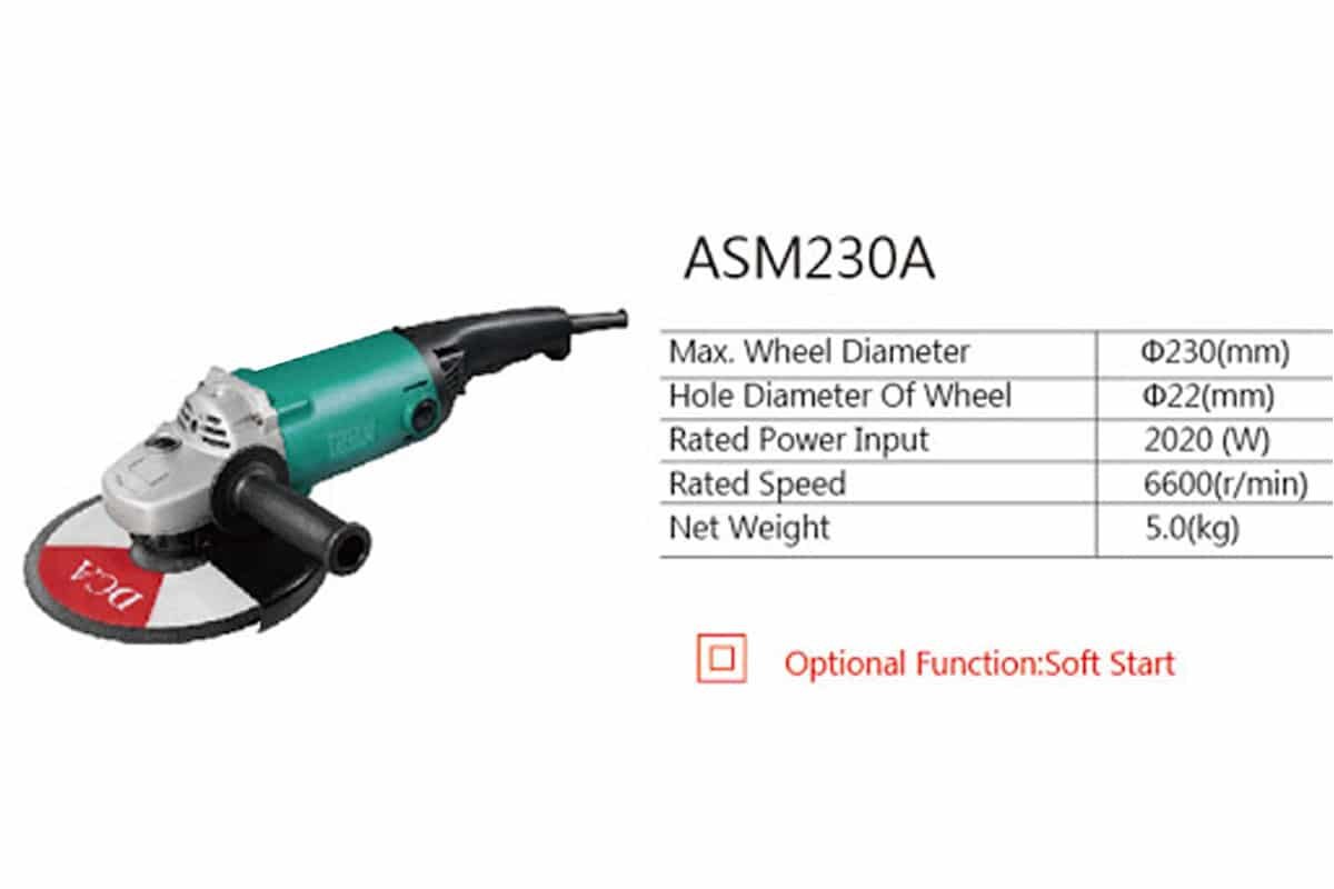 Máy mài góc 230mm DCA ASM230A