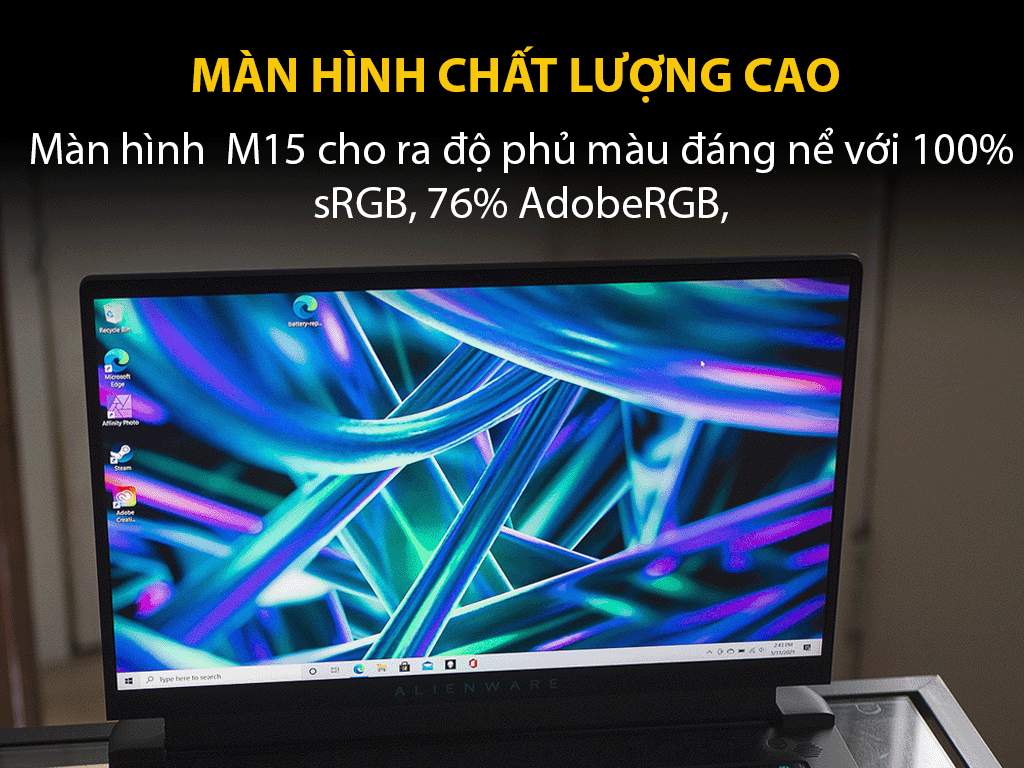 Laptop Dell Allienware Gaming M15 R6