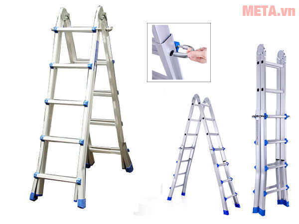 Thang nhôm chữ A mở rộng Sumika SKM 406 Thang nhôm chữ A mở rộng Sumika SKM 406