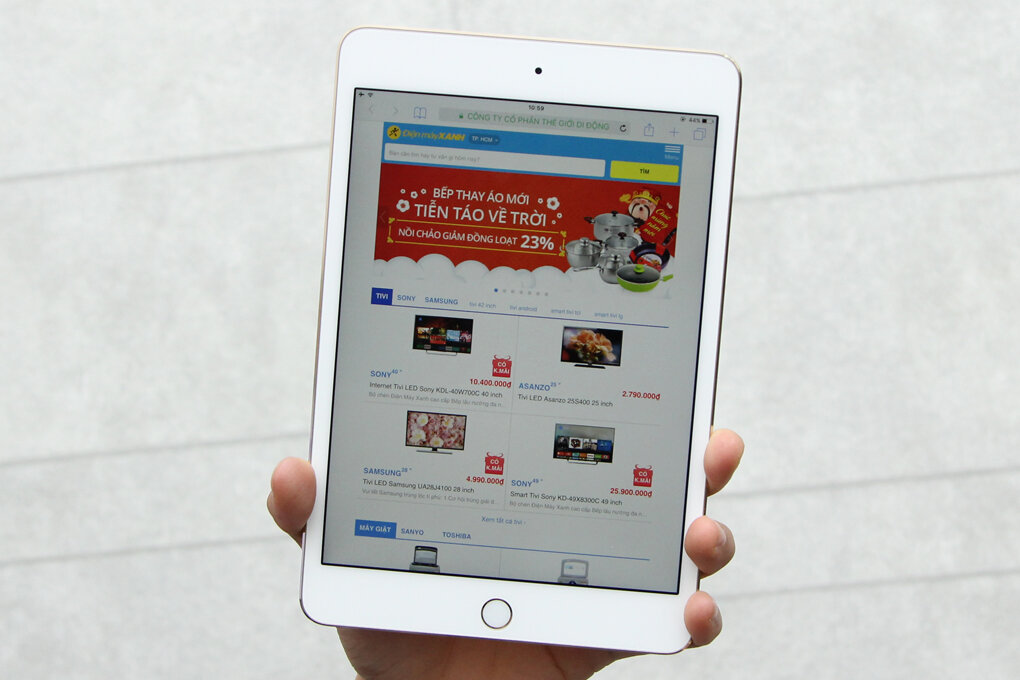 Máy tính bảng iPad Mini 4 Wifi 16GB Máy tính bảng iPad Mini 4 Wifi 16GB