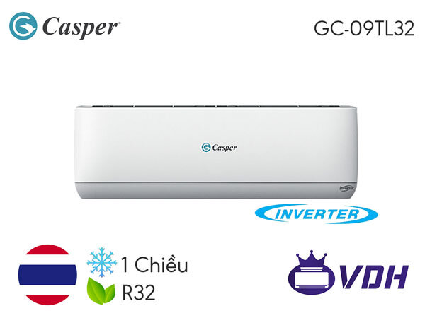 Điều hòa Casper Inverter GC-09IS32 gas R-32