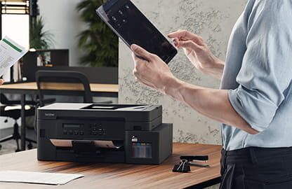 Máy in Brother DCP-T830DW- phun màu đa chức năng 4