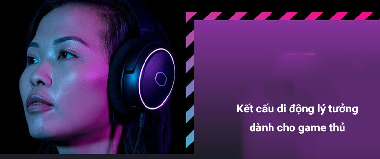 Tai nghe Cooler Master MH650 (Đen) | Cấu trúc lý tưởng cho game thủ