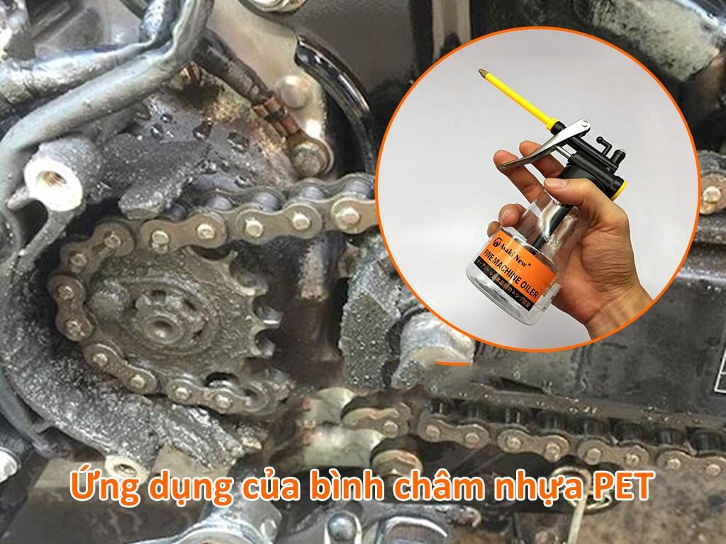 Bình châm dầu nhớt Asaki  