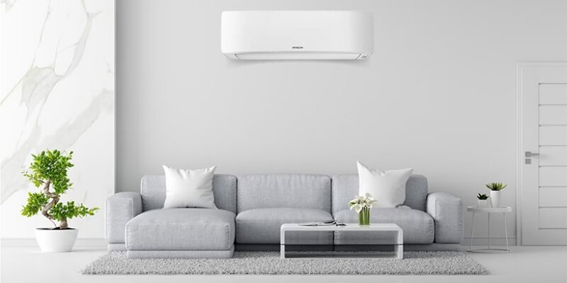 Điều hòa Hitachi Inverter 24000 BTU 1 chiều RAK/RAC-DJ24PCASVX gas R-32