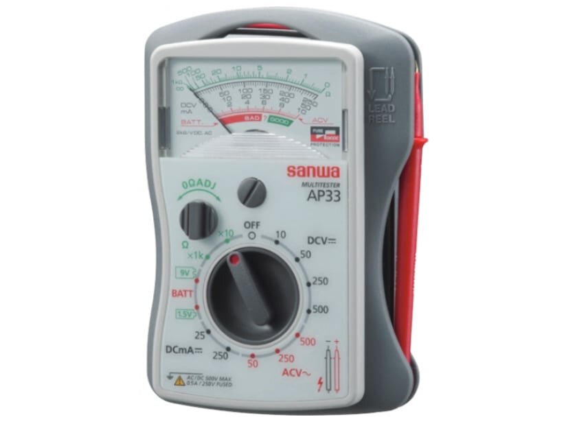 Đồng hồ đo điện đa năng Sanwa AP33 Đồng hồ đo điện đa năng Sanwa AP33