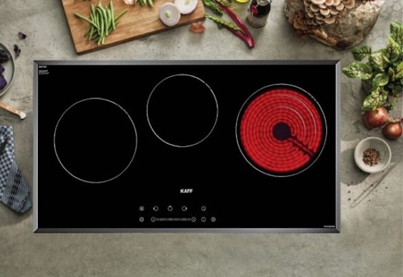 Bếp từ hồng ngoại 3 vùng nấu Kaff KF-IC5801SB được trang bị hệ thống tính năng an toàn toàn diện