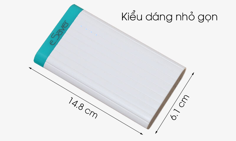 Pin sạc dự phòng 7.500 mAh eSaver YD13 Pin sạc dự phòng 7.500 mAh eSaver YD13