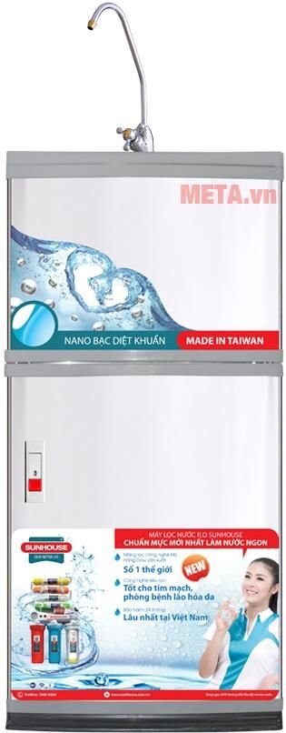 Máy lọc nước R.O 8 lõi Sunhouse SHR8528B