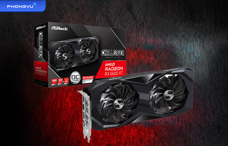 Card màn hình ASROCK RX 6600 XT