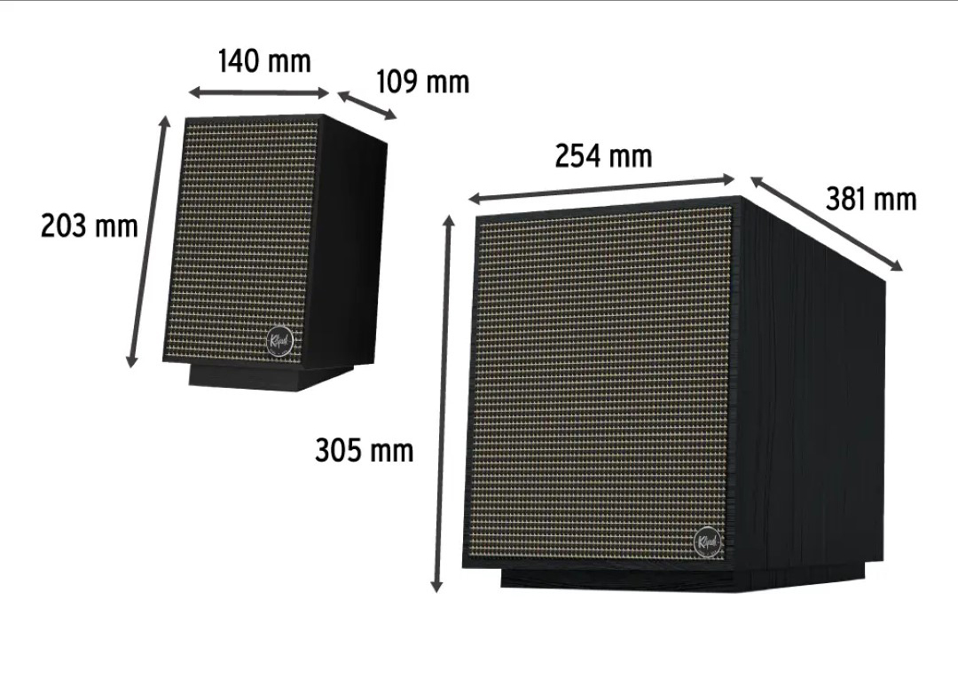 Loa vi tính Klipsch ProMedia Heritage - 2.1 - Màu nâu