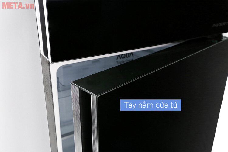 Tủ lạnh Aqua Inverter 301 lít AQR-IG316DN mặt gương