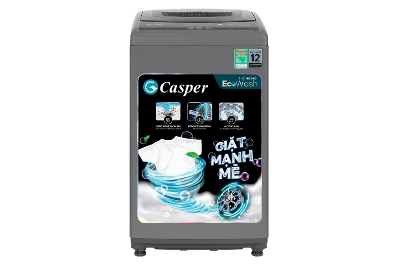 Máy giặt Casper 7.5 kg WT-75NG1 2 Máy giặt Casper 7.5 kg WT-75NG1 khối lượng giặt