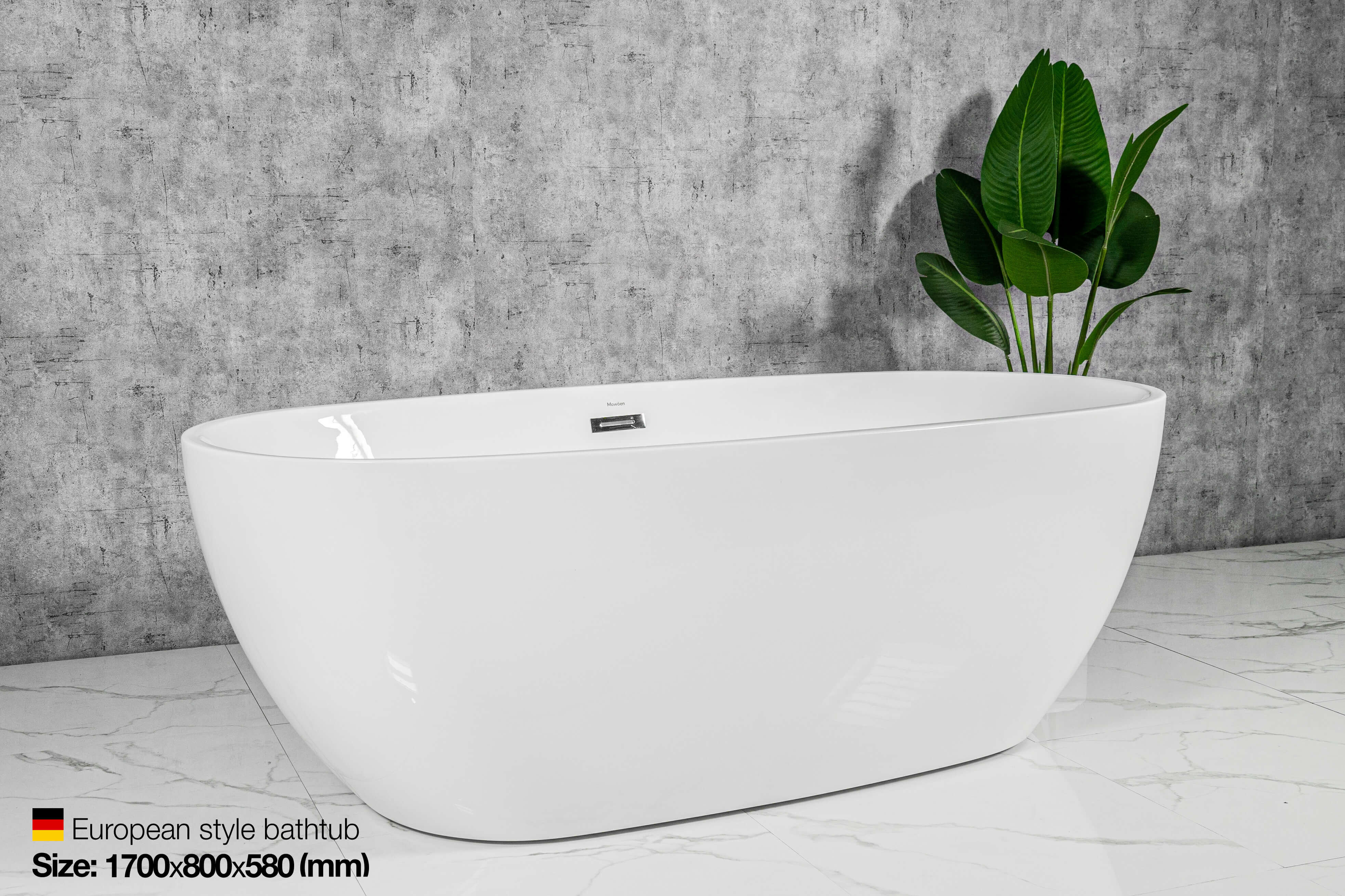 Bồn tắm đặt sàn 1.7m MOWOEN MW8223-170