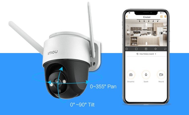 Camera IP Wifi IMOU PTZ 4MP IPC-S42FP (4MP)