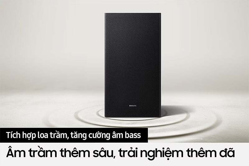 Tăng cường âm bass Loa Soundbar Samsung HW-B750D/XV