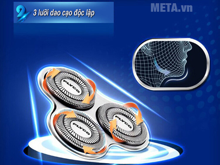 Máy cạo râu Flyco FS-330VN Máy cạo râu Flyco FS-330VN