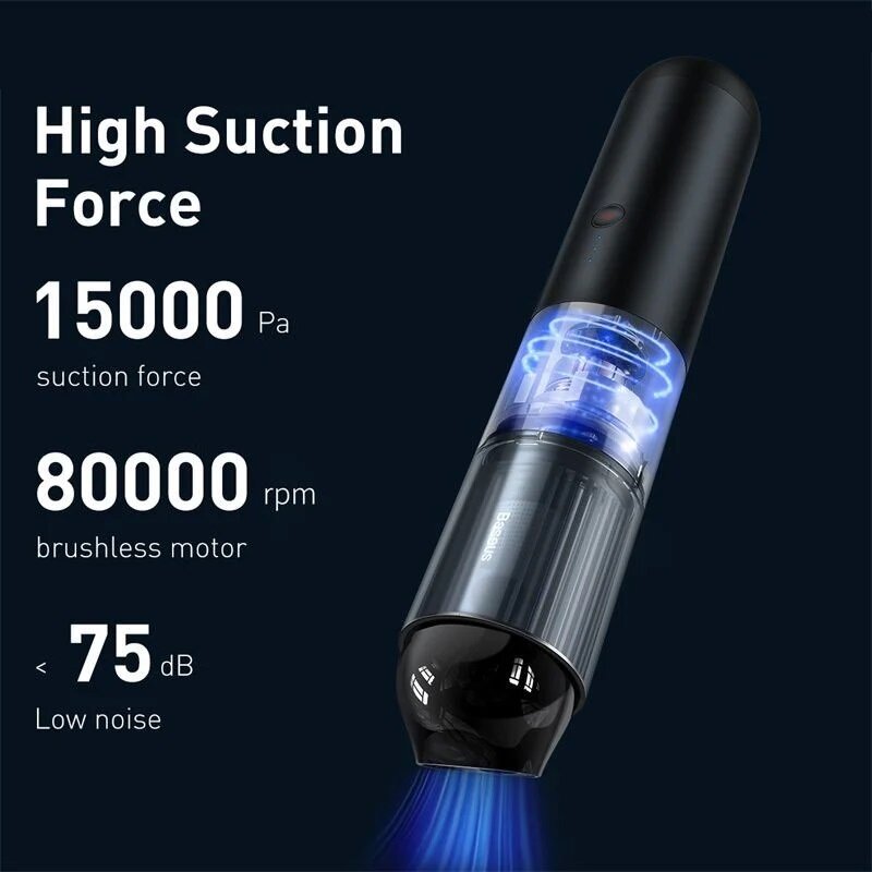 Máy hút bụi pin sạc cầm tay Baseus A3 Car