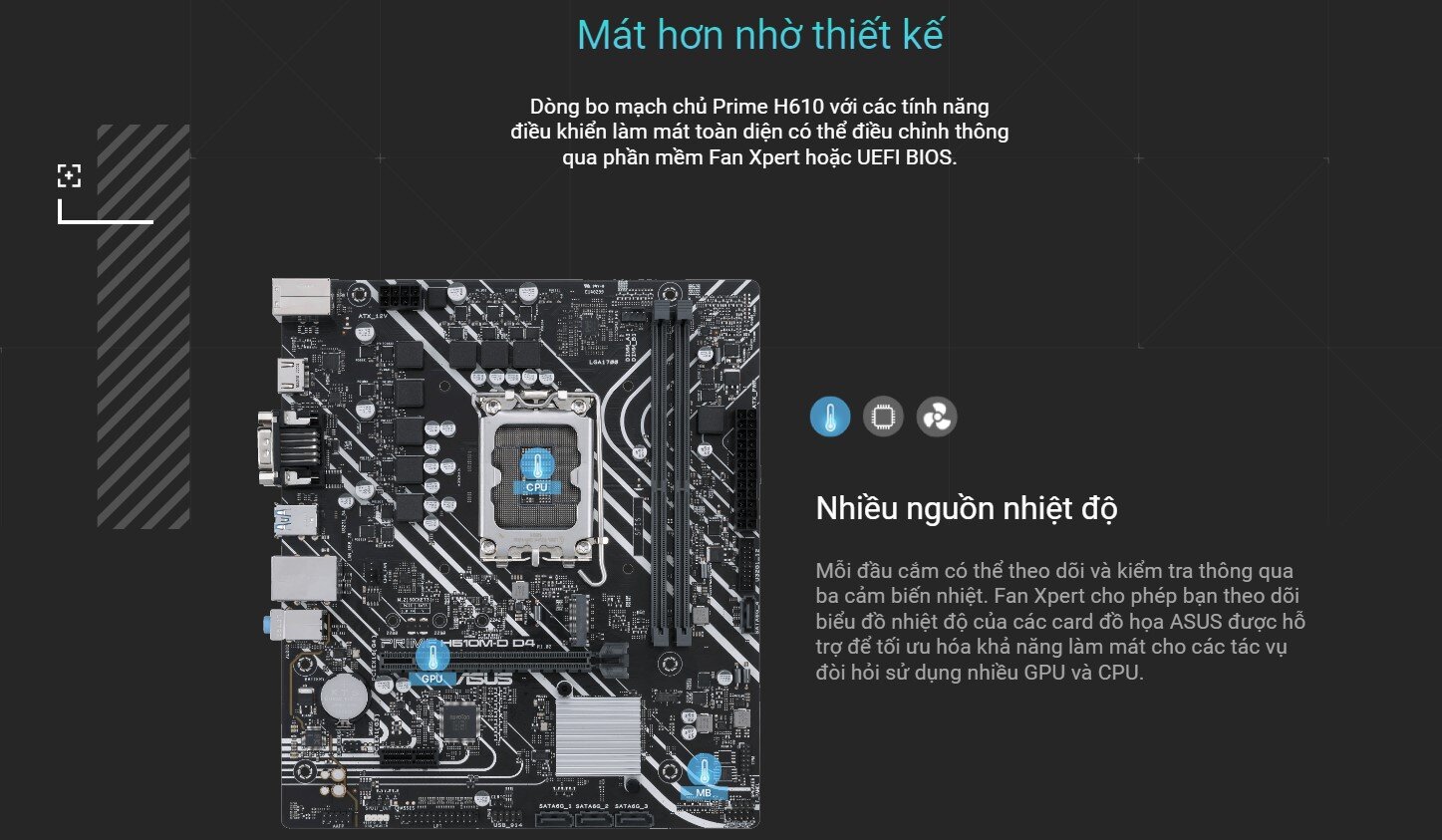 Mainboard Asus PRIME H610M-D D4