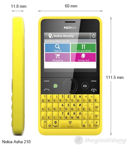 Điện thoại Nokia Asha 210