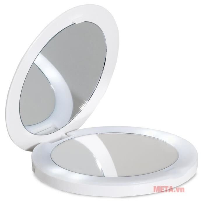 Gương trang điểm 2 mặt có đèn led Lanaform Oh Mirror LA131008