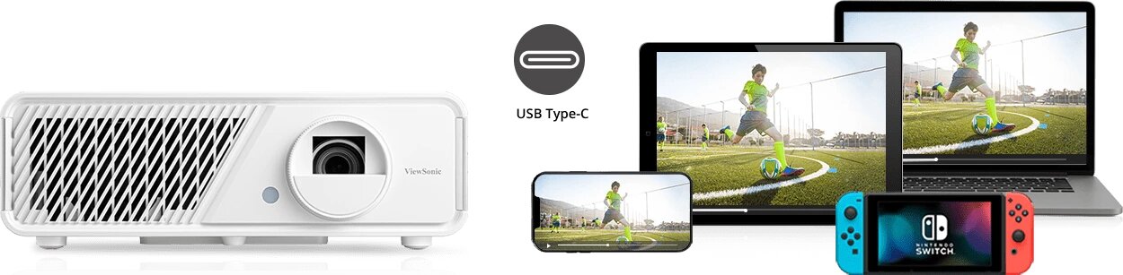 Máy chiếu có thể phát nội dung từ điện thoại