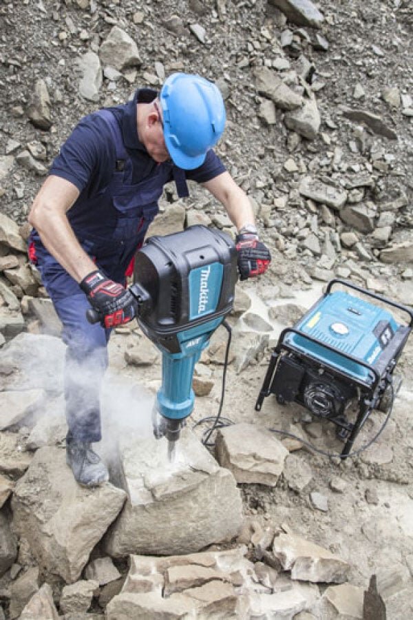 Máy đục bê tông Makita có tay cầm phụ Máy đục bê tông Makita