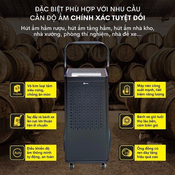 Máy hút ẩm nhà xưởng