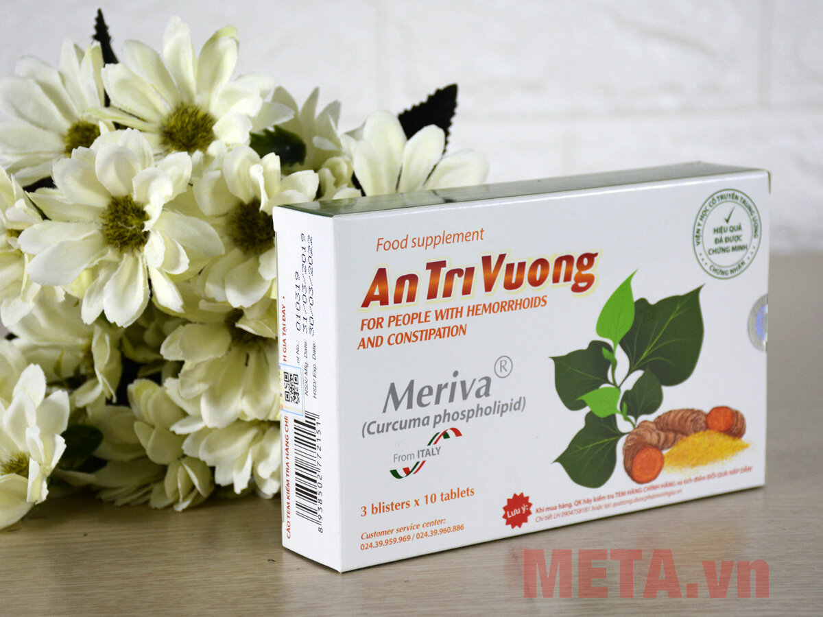 An Trĩ Vương (Hộp 30 viên) - Hỗ trợ điều trị và phòng ngừa bệnh trĩ