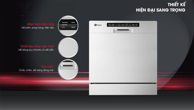 Máy rửa bát Cores LE-08FS21