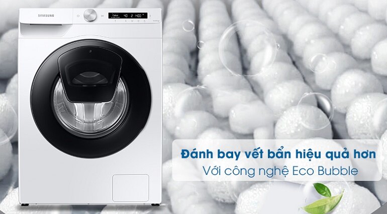Máy giặt Samsung Addwash Inverter 8.5 kg WW85T554DAW/SV
