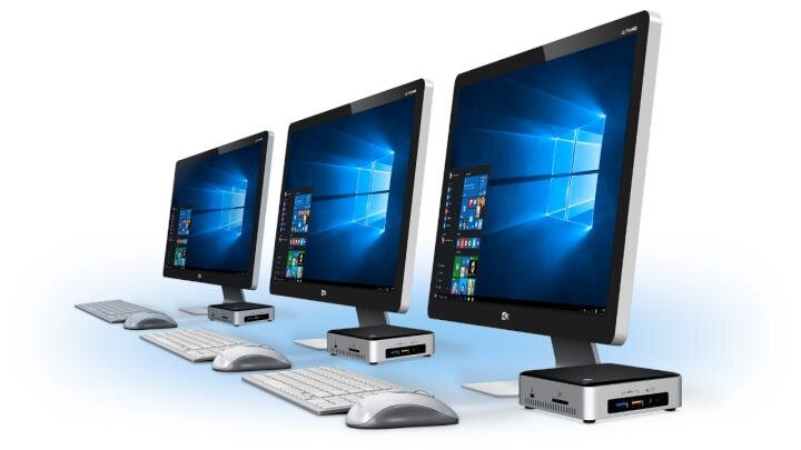 Máy tính tí hon Intel NUC6I3SYH Core i3-6100U