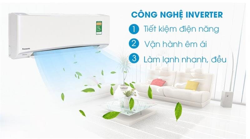 Điều hòa Panasonic 1 chiều Inverter U12VKH-8 12.000BTU