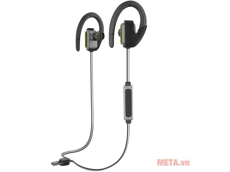 Tai nghe thể thao không dây Bluetooth Braven Flye Sport Reflect - Silver/Green