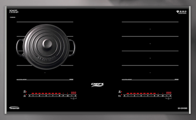 Bếp từ Chef's EH-DIH365 thiết kế bảng điều khiển cảm ứng tiện lợi