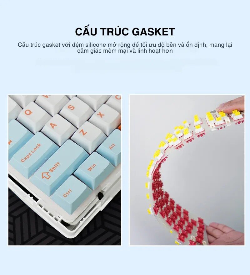 Bàn phím cơ gaming AULA S98 Pro 6