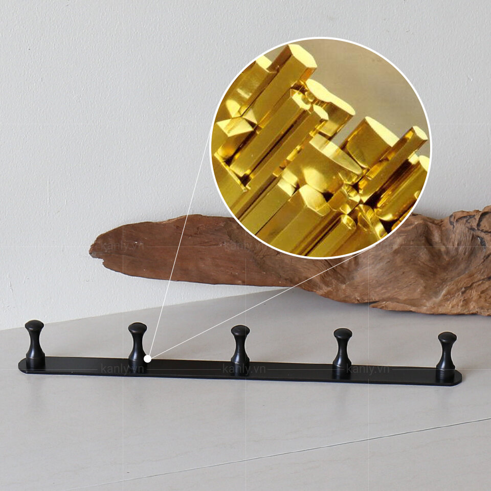 Móc treo áo bằng đồng Kanly GCK20