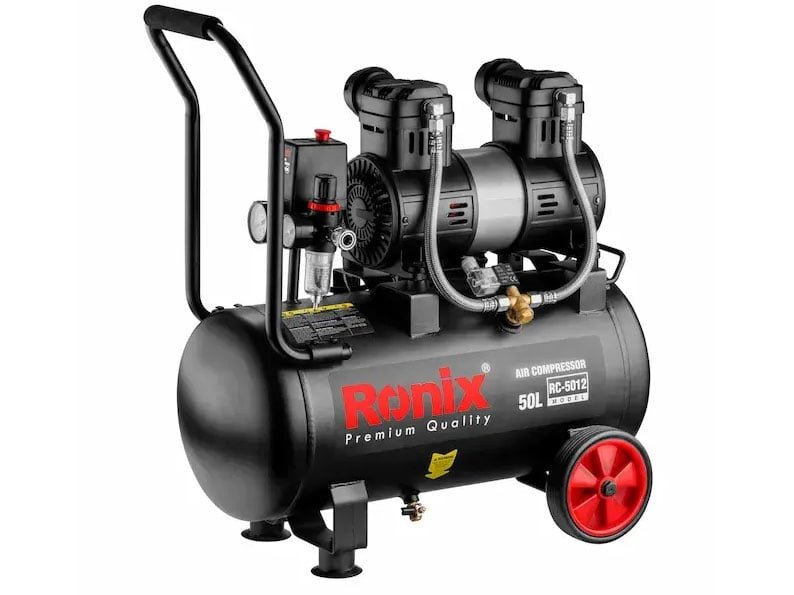 Máy nén khí giảm âm không dầu Ronix RC-5012 