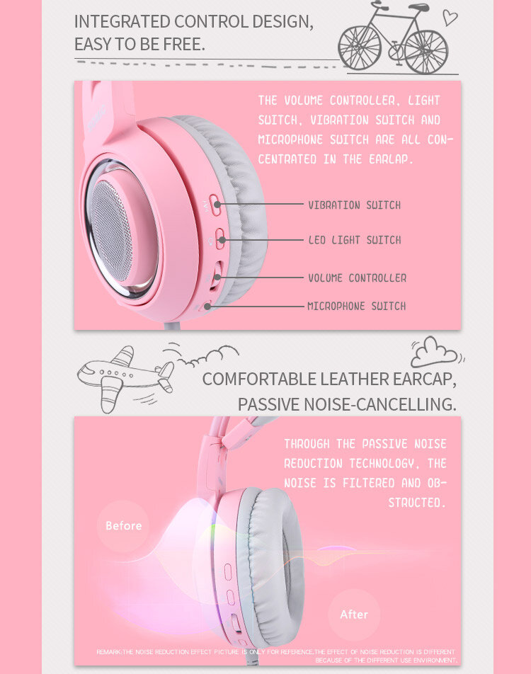 Tai nghe Somic G951 (USB 7.1) (Hồng)