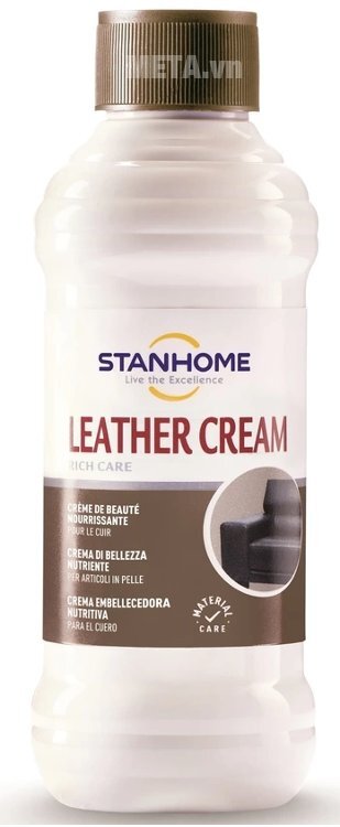 Kem dưỡng và làm sạch đồ da 2 trong 1 Leather Cream Stanhome 250ml