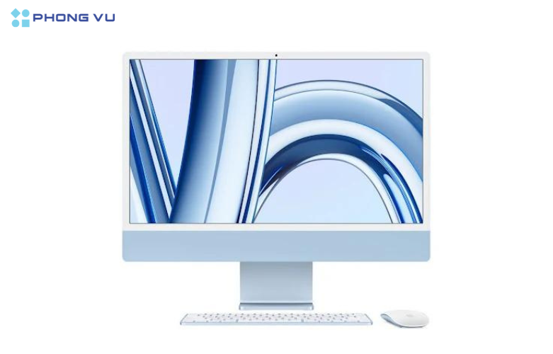 bộ vi xử lý Apple M3 8 nhân và 10 nhân GPU, đảm bảo hiệu suất vượt trội cho mọi tác vụ