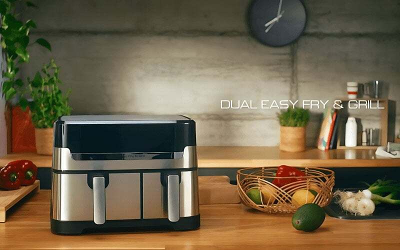 Nồi chiên không dầu 2 ngăn Tefal EY905D10 Nồi chiên không dầu 2 ngăn Tefal EY905D10