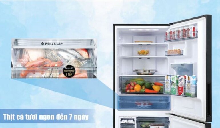 Tủ lạnh Panasonic Inverter 377 lít NR-BX421WGKV Tủ lạnh Panasonic Inverter 377 lít NR-BX421WGKV
