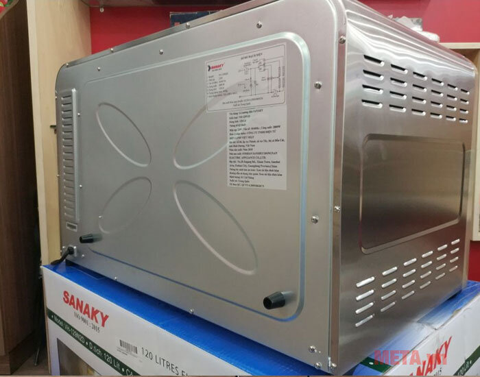 Lò nướng Sanaky VH-129N2D 120 lít (vàng inox)
