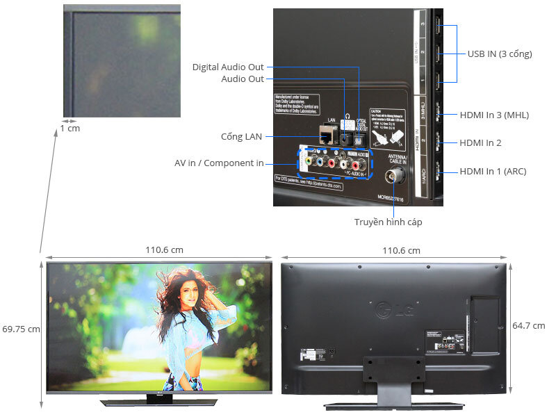 Smart Tivi LG  55 inch 55LF630T