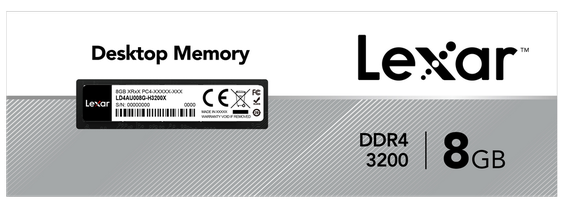 RAM Lexar 8GB 3200MHz (Ảnh 2)
